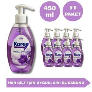 450 ML Sıvı Sabun (8'li Avantaj Paket)