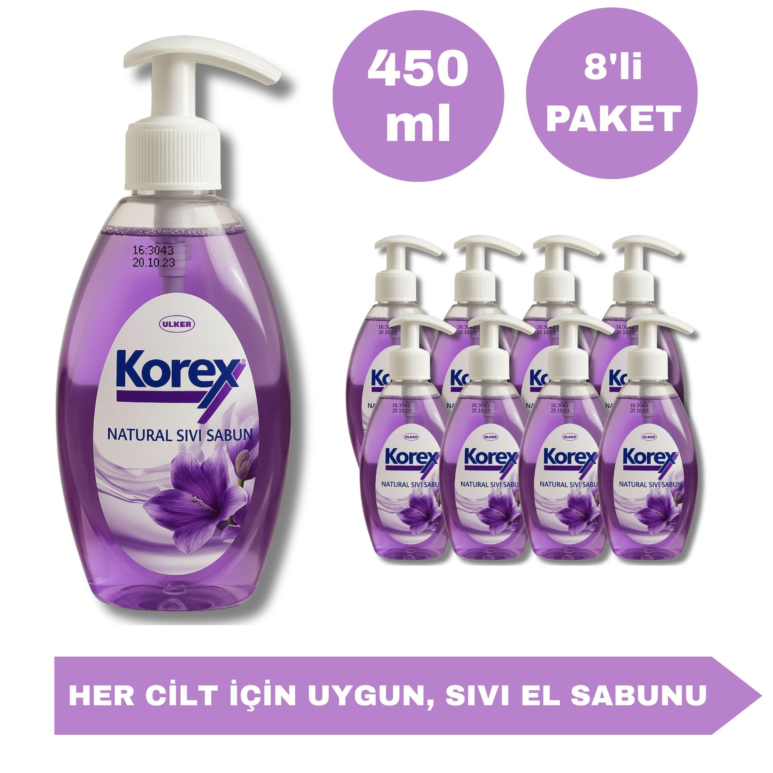 450 ML Sıvı Sabun (8'li Avantaj Paket)