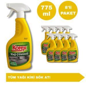 Yağ Çözücü -775 ml (8'li Avantaj Paket)